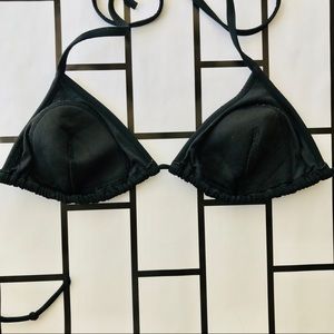 Trendy Classic Black Bikini 👙 Top Size S